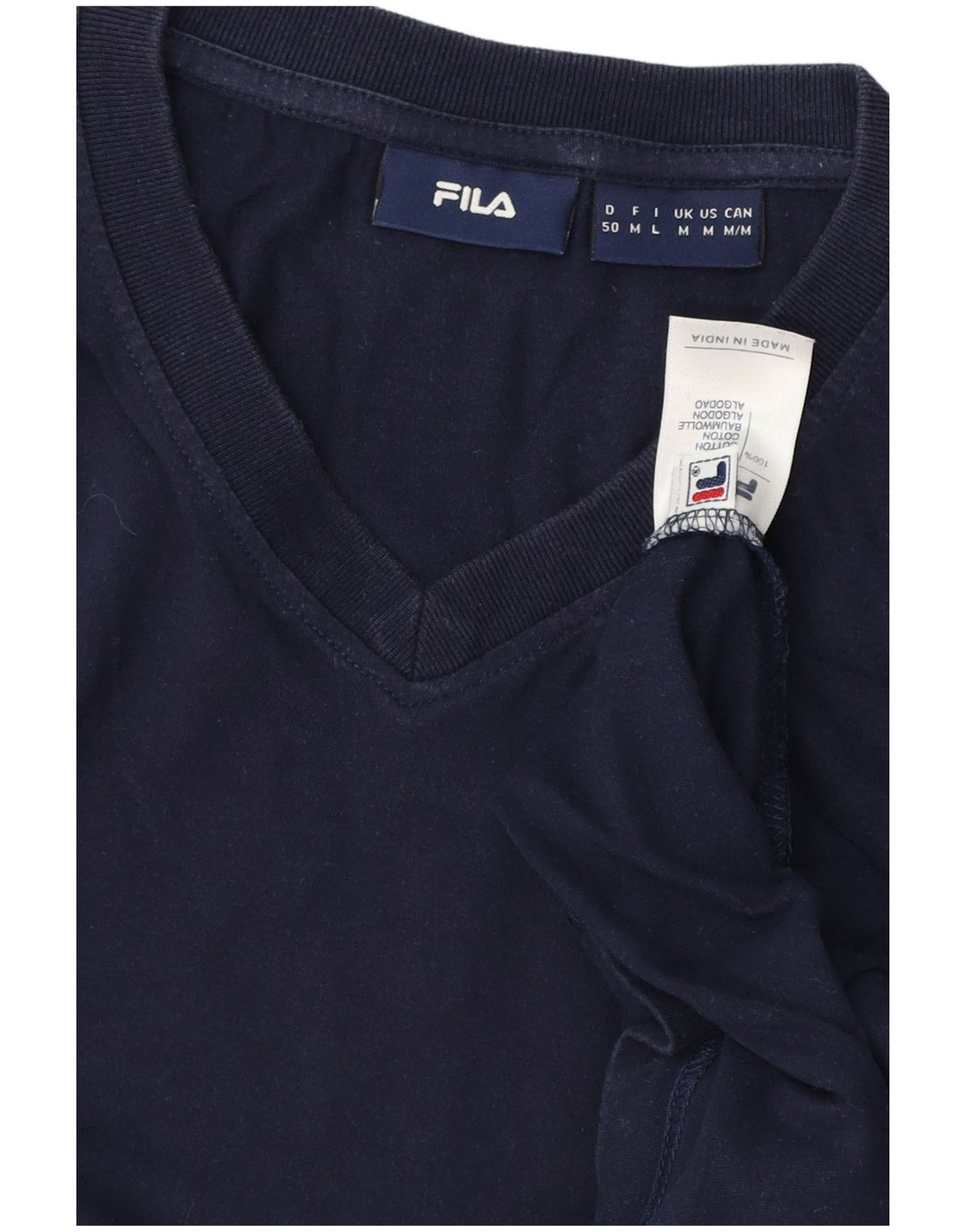 Tricou Bărbați FILA Top Mediu Bleumarin Bumbac