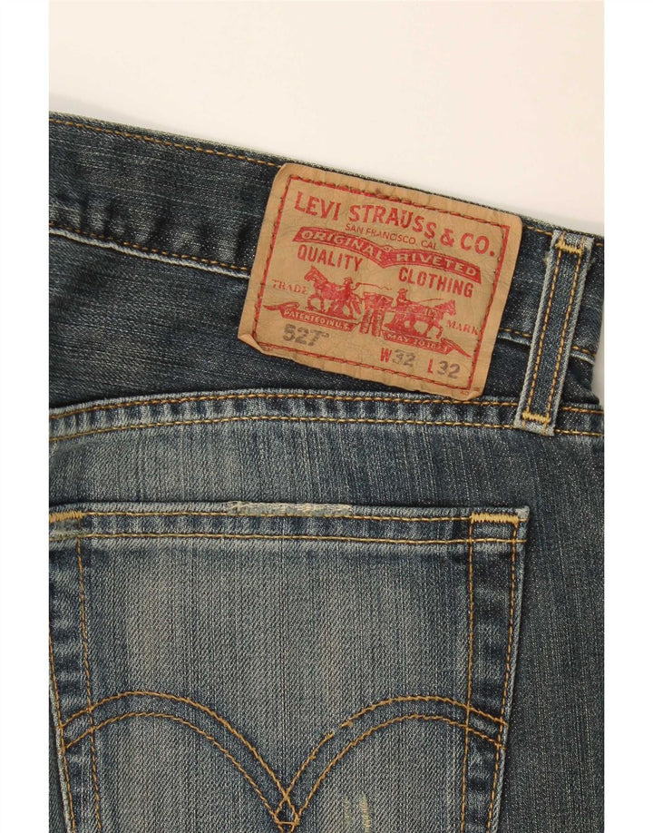 Blugi Levi's 527 Bootcut pentru femei W32 L32 bumbac bleumarin