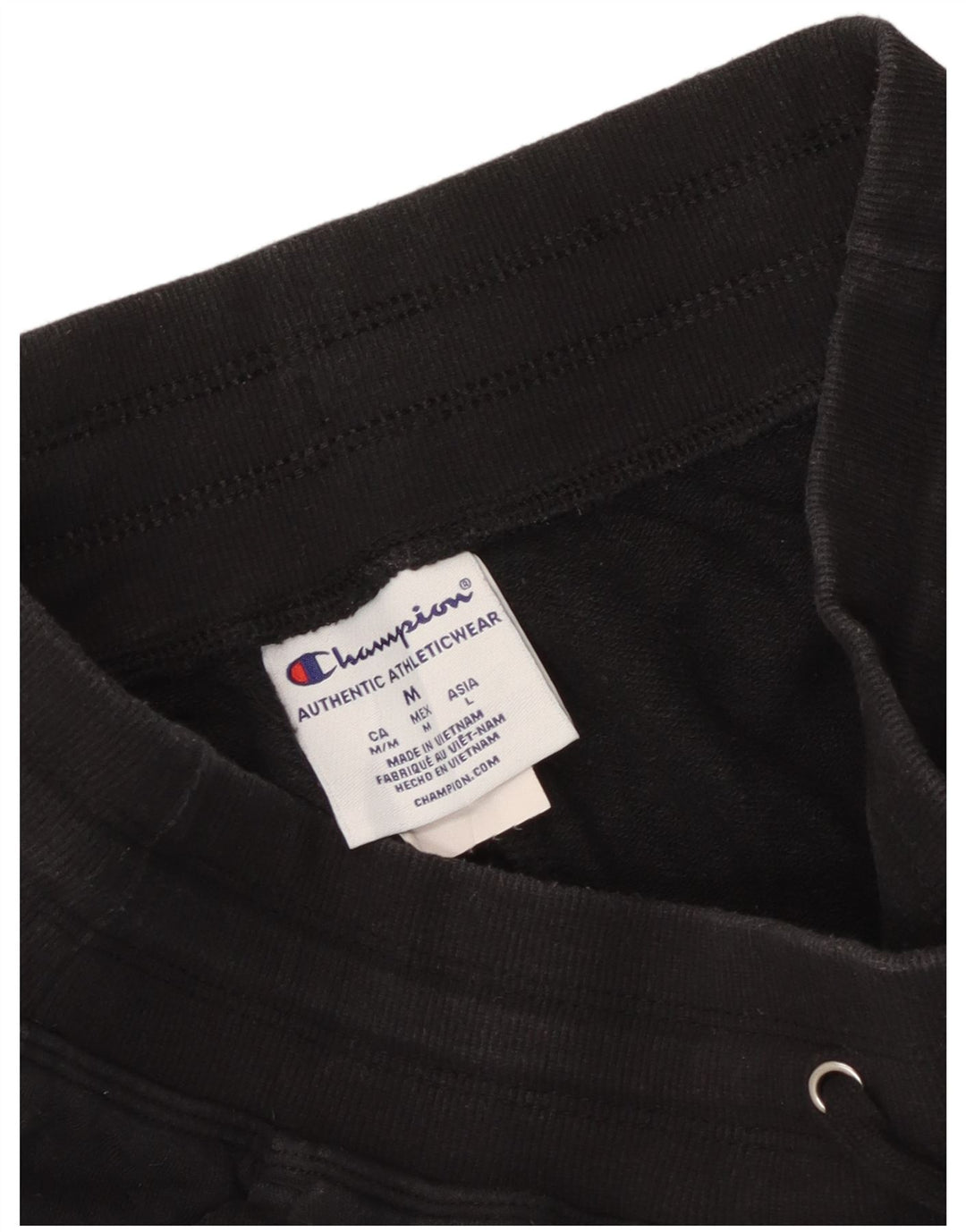 Pantaloni de trening Champion pentru femei UK 14 Medium Black Bumbac