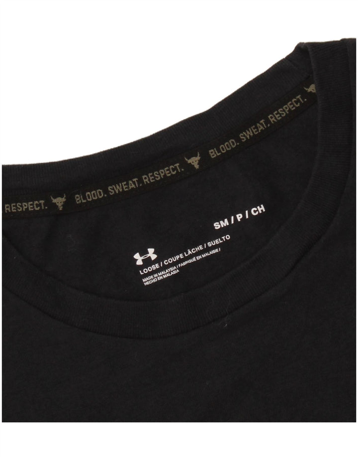 Tricou grafic pentru bărbați UNDER ARMOUR Top Mic Negru