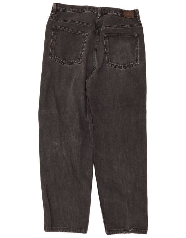 Blugi largi pentru bărbați Calvin Klein Easy Fit W34 L28 bumbac negru
