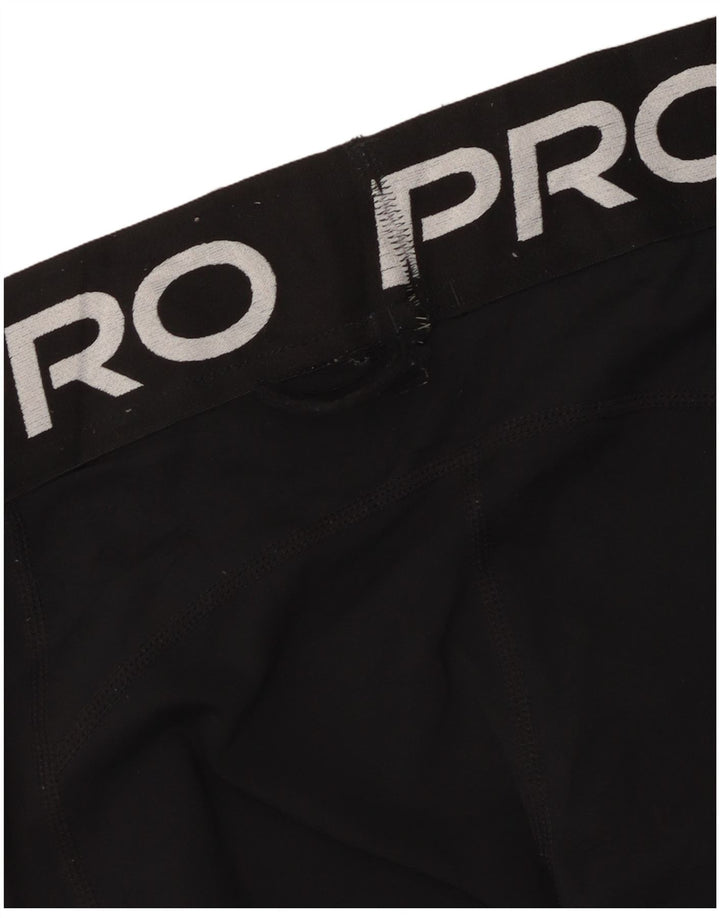 Leggings grafic Nike pentru femei UK 8 Small Negru Poliester