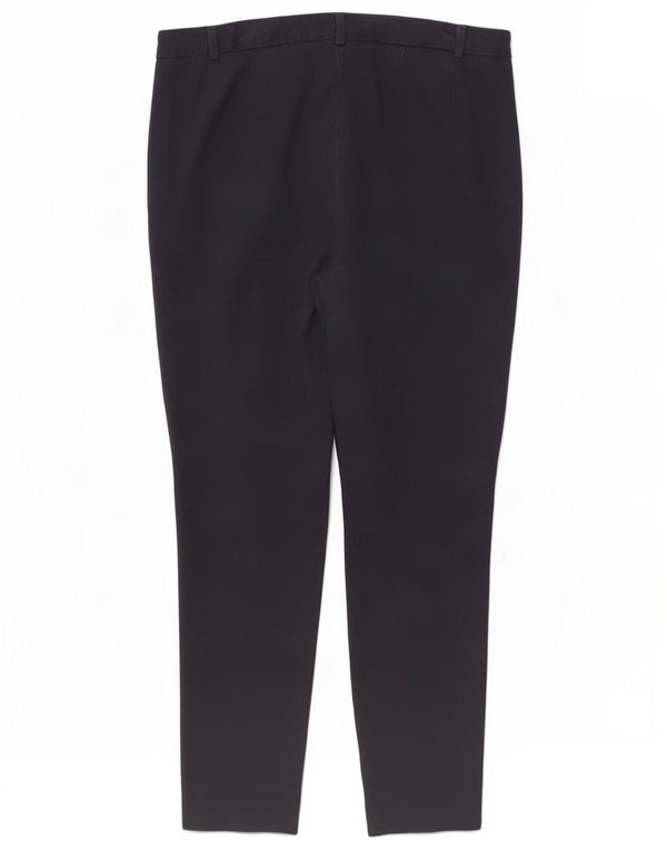Marks & Spencer Pantaloni subțiri pentru femei UK 16 Large W32 L26 Bleumarin