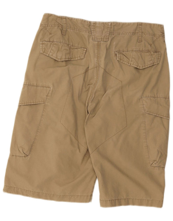 Pantaloni scurți cargo pentru bărbați Zara EU 40 Medium W31 Bej Bumbac