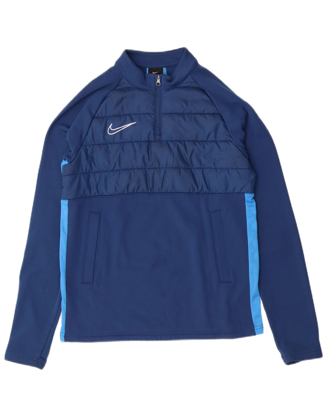 Trening pentru băieți Dri Fit Pullover Top 12-13 ani mare albastru