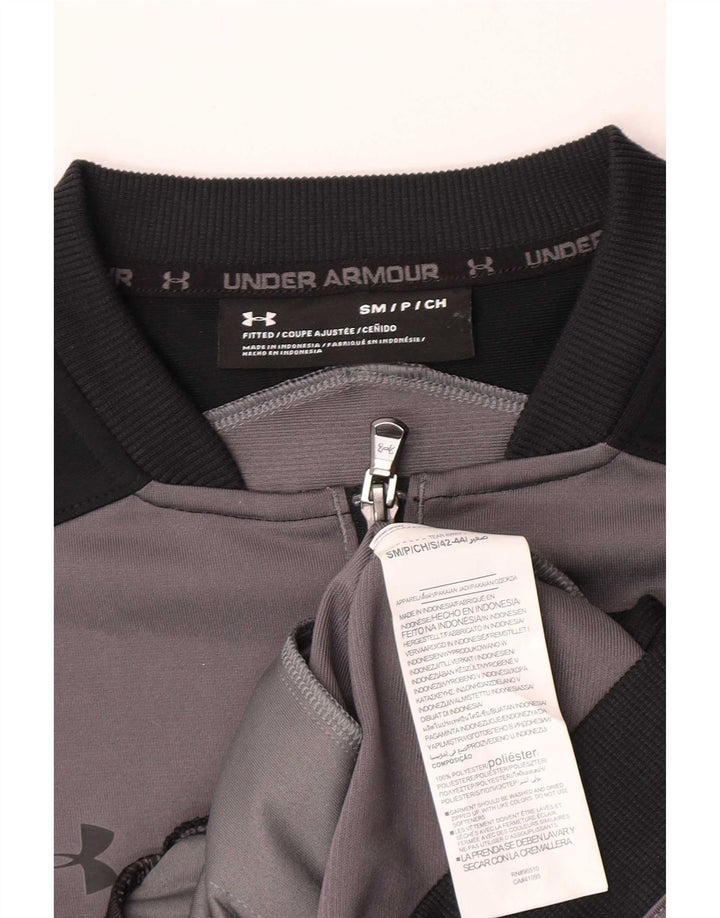 Jachetă de trening pentru bărbați Under Armour, gri mic, poliester color bloc
