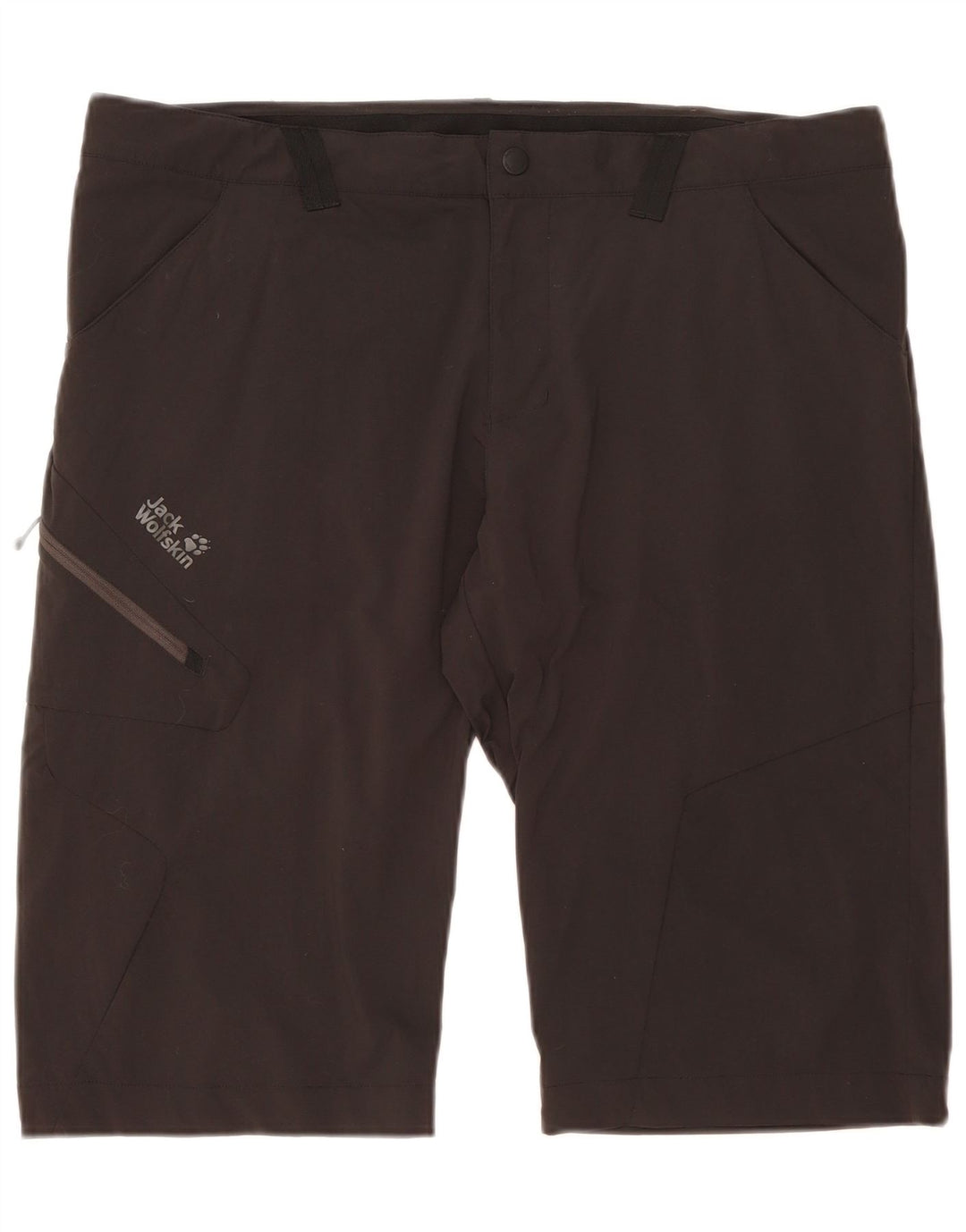 Pantaloni scurti cargo Jack Wolfskin pentru bărbați UK 46 XL W40 Poliamidă neagră