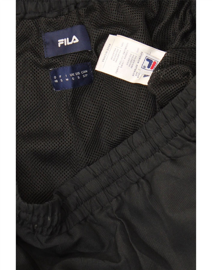 Pantaloni de trening Fila pentru bărbați Pantaloni de jogging Mici Poliester cu pete negre