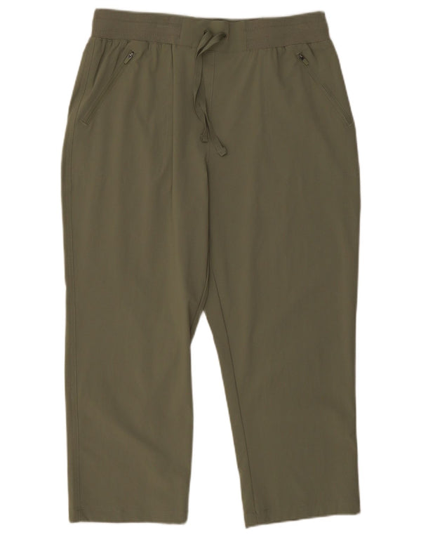 Mountain Warehouse Pantaloni Capri pentru femei UK 12 Medium W30 L21 Khaki