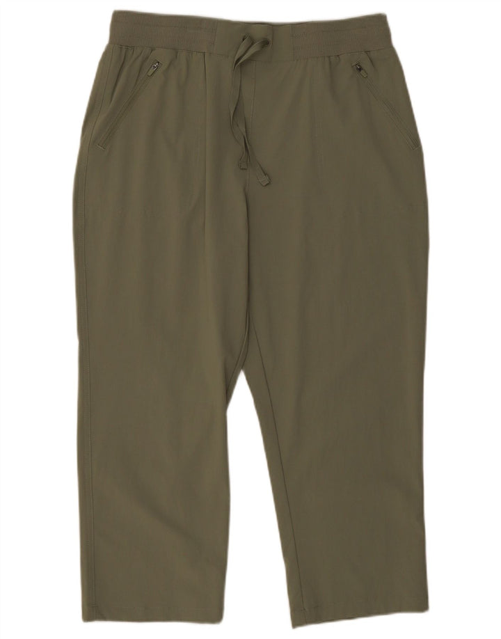 Mountain Warehouse Pantaloni Capri pentru femei UK 12 Medium W30 L21 Khaki