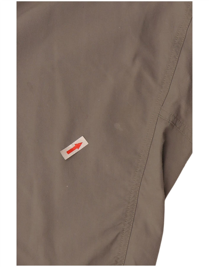 Pantaloni capri Columbia pentru femei de jogging, mari W38 L20, poliester gri