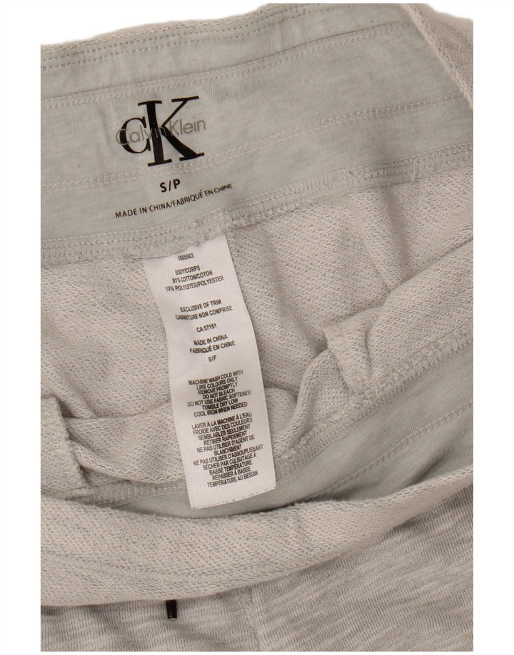 Pantaloni scurti sport CALVIN KLEIN pentru femei UK 10, bumbac cu pete gri mici