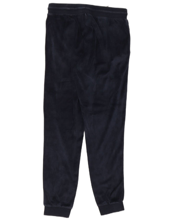 Pantaloni de trening grafic Tommy Hilfiger pentru femei Pantaloni de jogging UK 12 Medium Navy