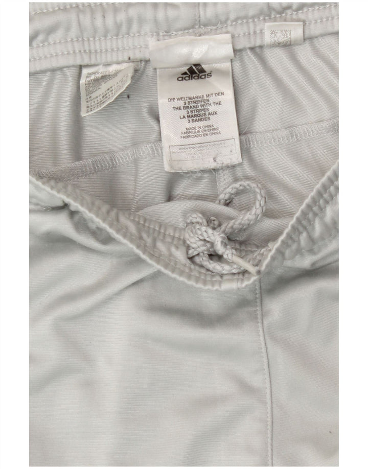 Pantaloni de trening Adidas pentru bărbați, mari, gri, poliester