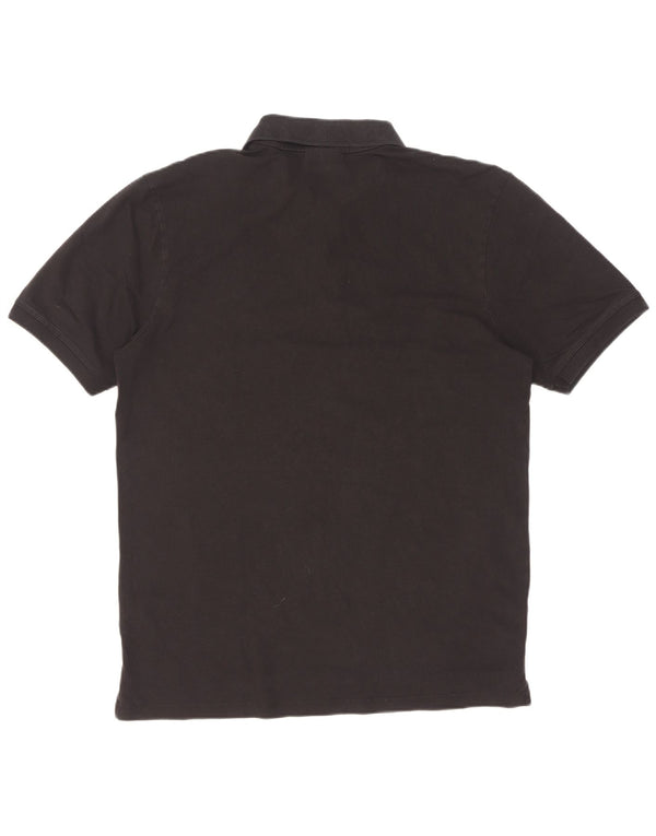 Hugo Boss Mens Polo Shirt XL Black Cotton