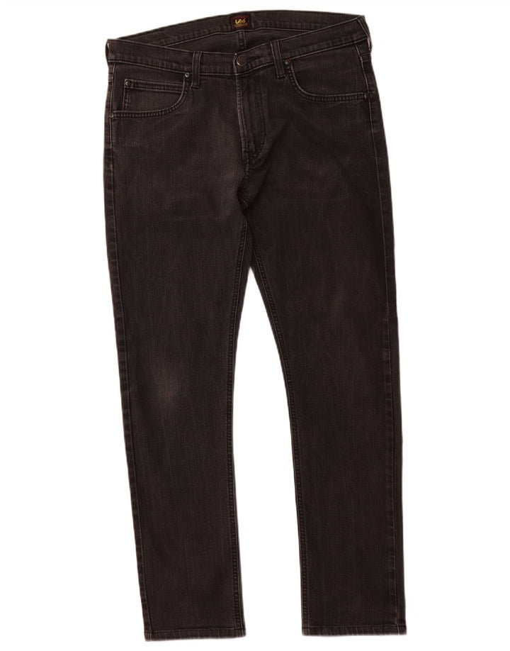 Blugi LEE Luke Slim pentru femei W33 L30 bumbac negru