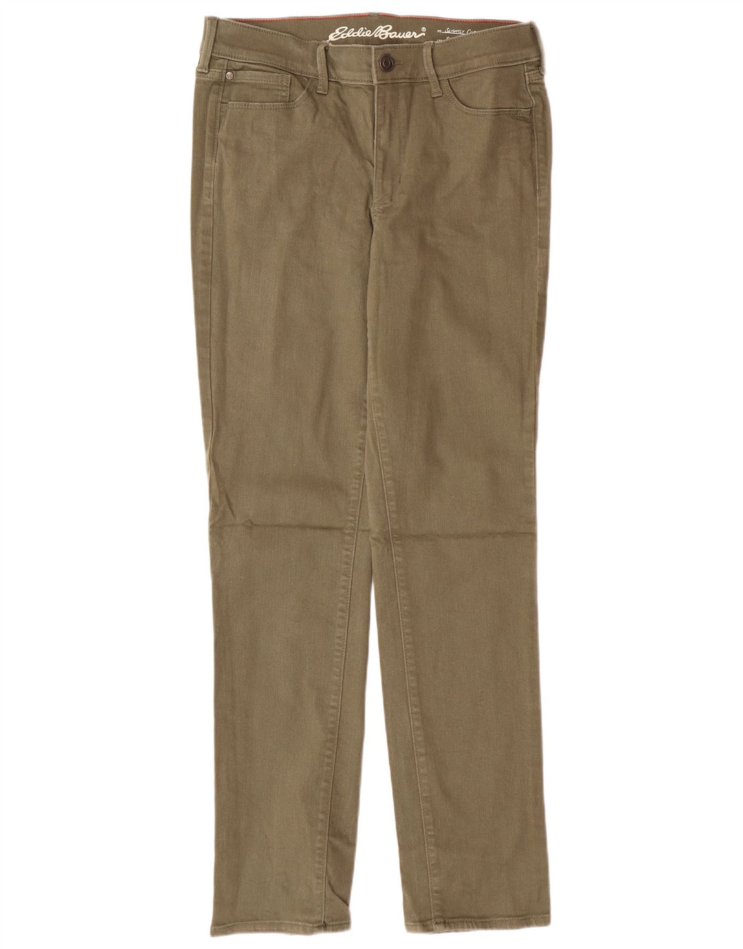 EDDIE BAUER Pantaloni casual pentru femei US 10 Large W32 L30 Khaki
