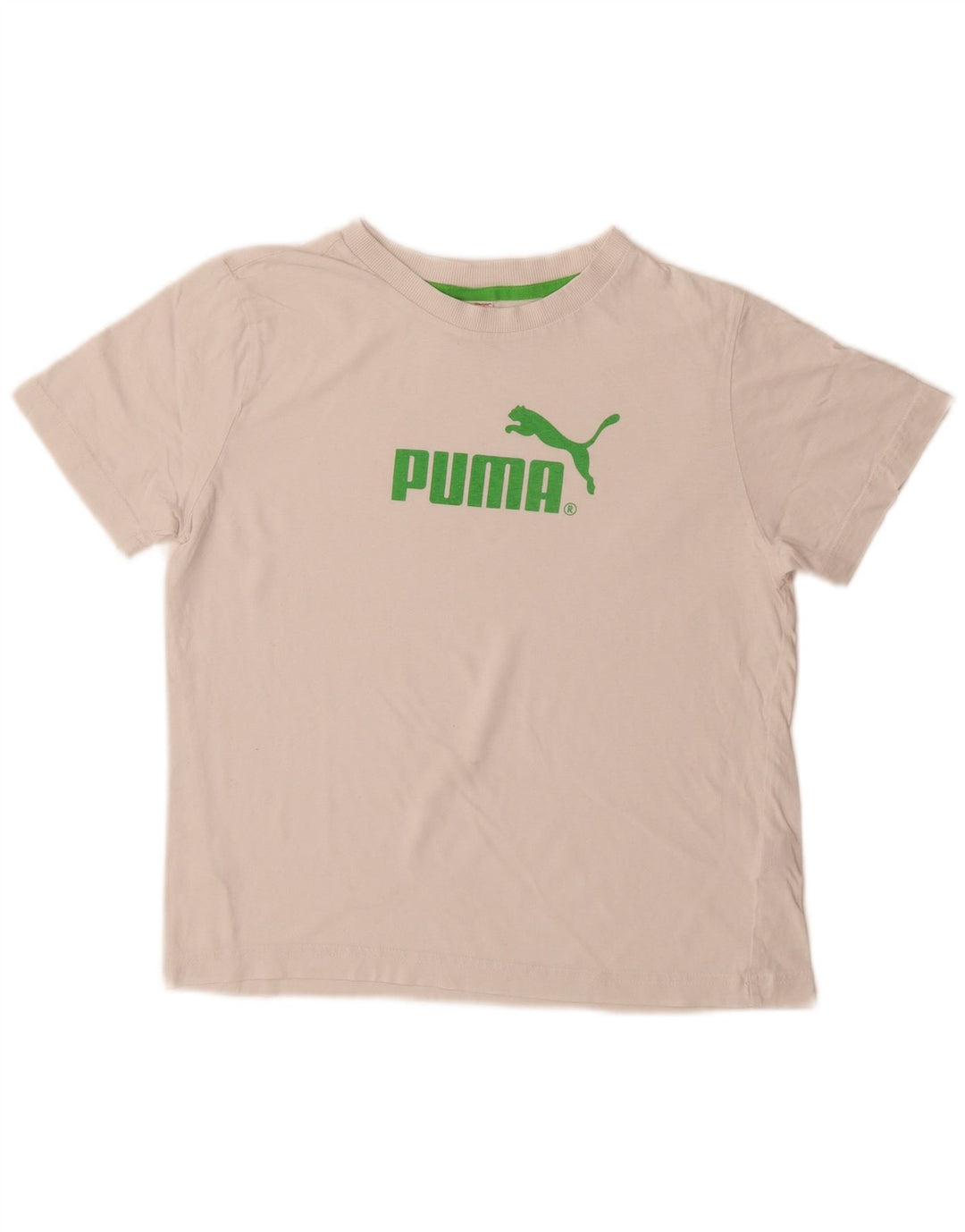Tricou grafic Puma pentru băieți Top 11-12 ani alb