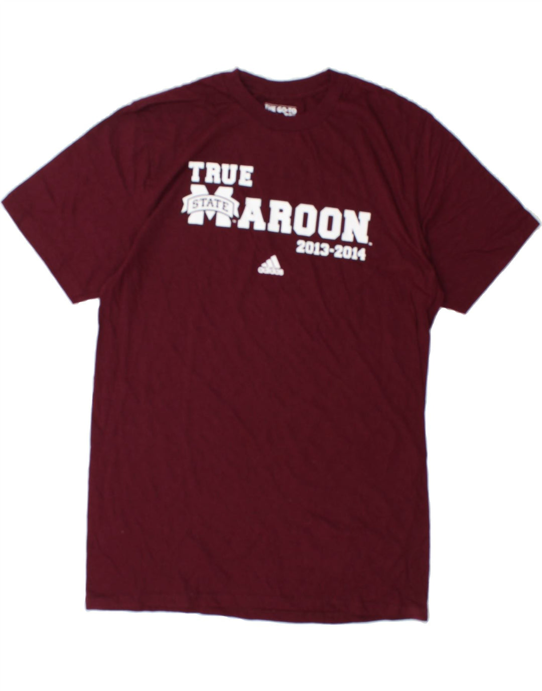 ADIDAS Mens Graphic T-Shirt Top Large Maroon Cotton Vintage Adidas and Second-Hand Adidas from Messina Hembry 