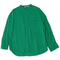 Cămașă supradimensionată pentru femei Zara UK 6 XS Viscoză verde
