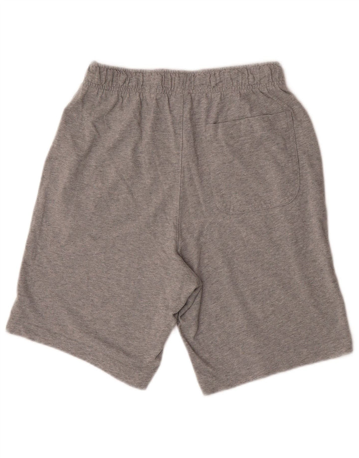 Pantaloni scurți sport Nike pentru bărbați, bumbac, gri mici