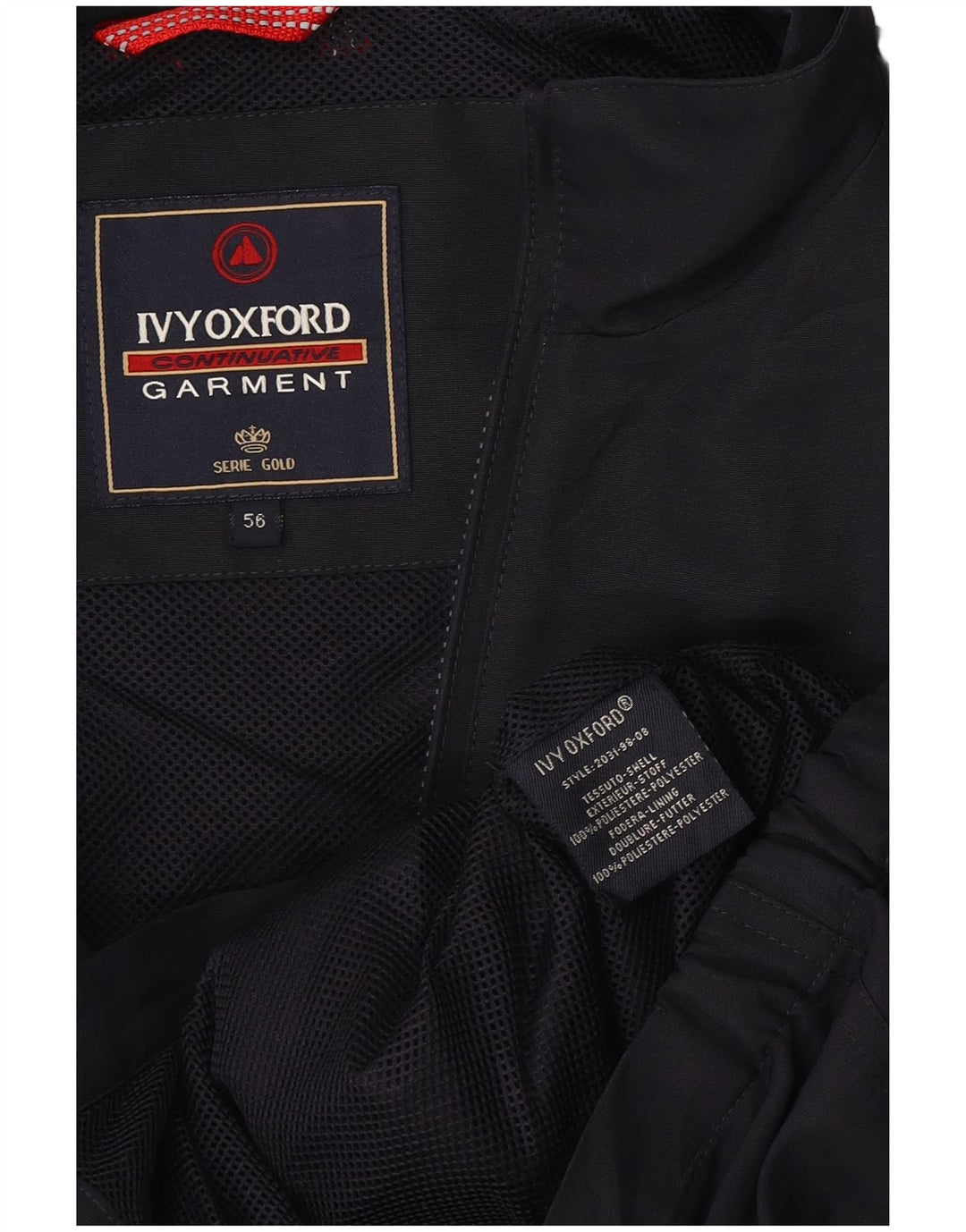 Jachetă de ploaie pentru bărbați Ivy Oxford IT 56 3XL, poliester bleumarin