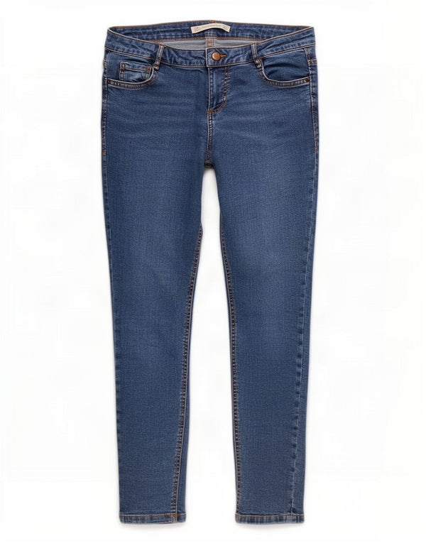 Blugi Skinny Trafaluc pentru Damă Zara EU 36 XS W26 L28 Albastru