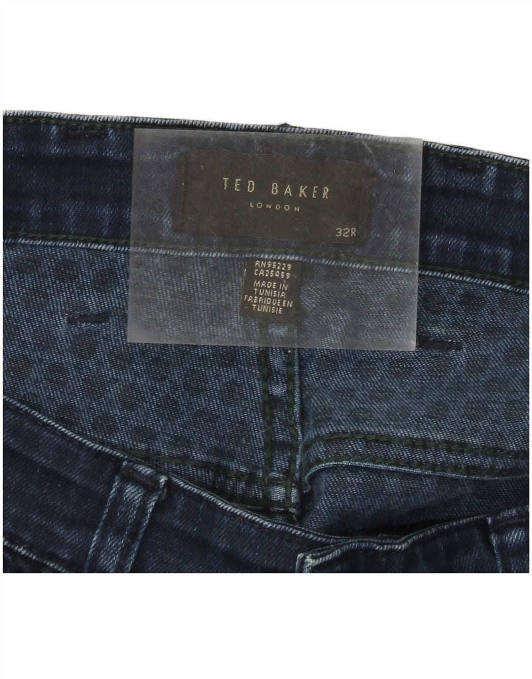 Blugi subțiri pentru bărbați TED BAKER W32 L31 bleumarin