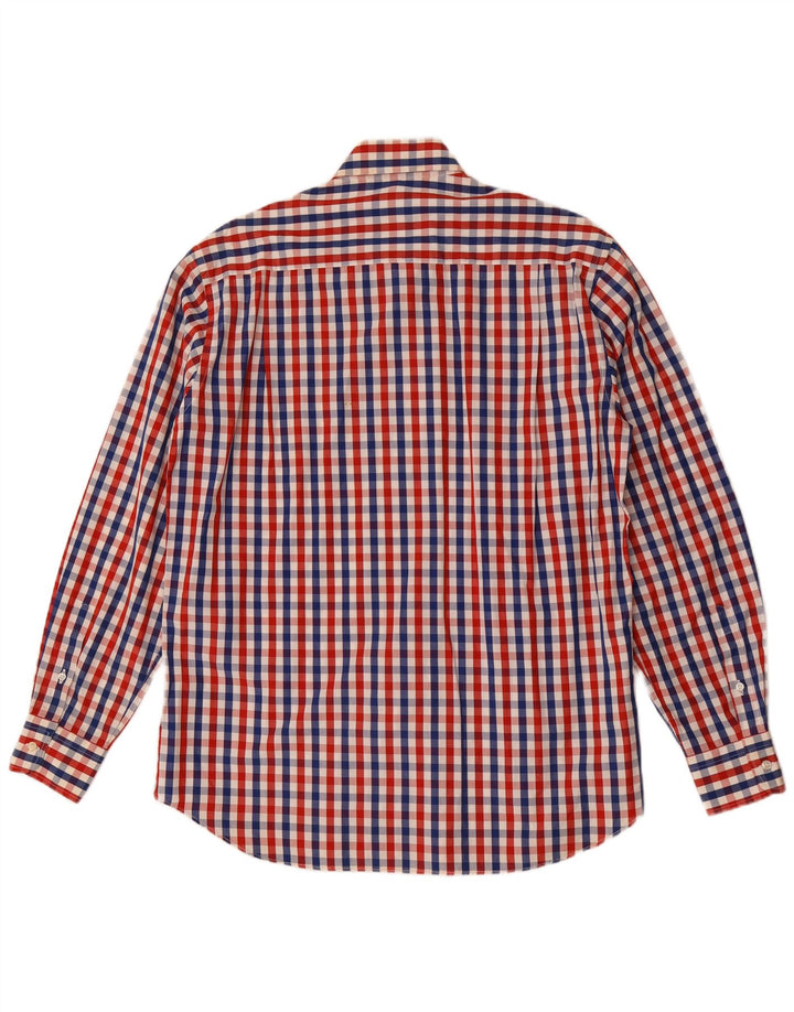 Cămașă pentru bărbați Paul & Shark Mărimea 39 Bumbac Gingham Mediu Multicolor