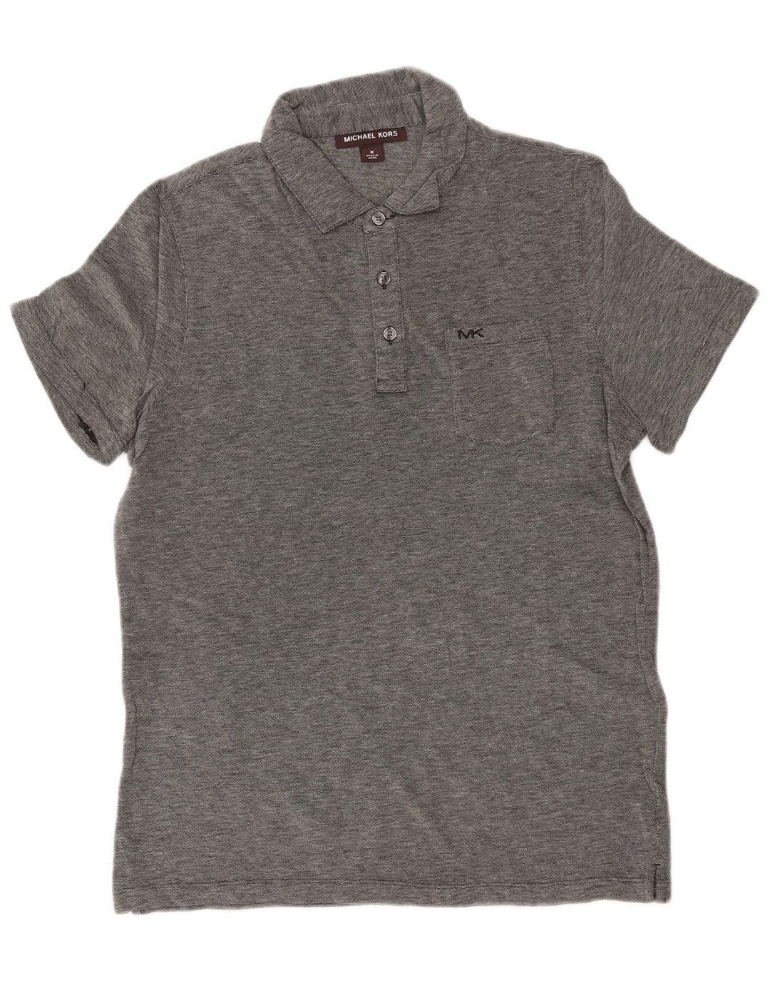 Tricou polo MICHAEL KORS pentru bărbați, bumbac cu pete gri mediu