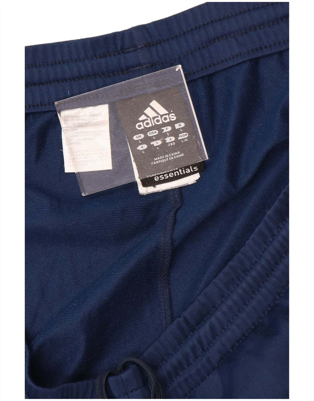 Pantaloni de trening Adidas pentru bărbați, mari, albastru, poliester