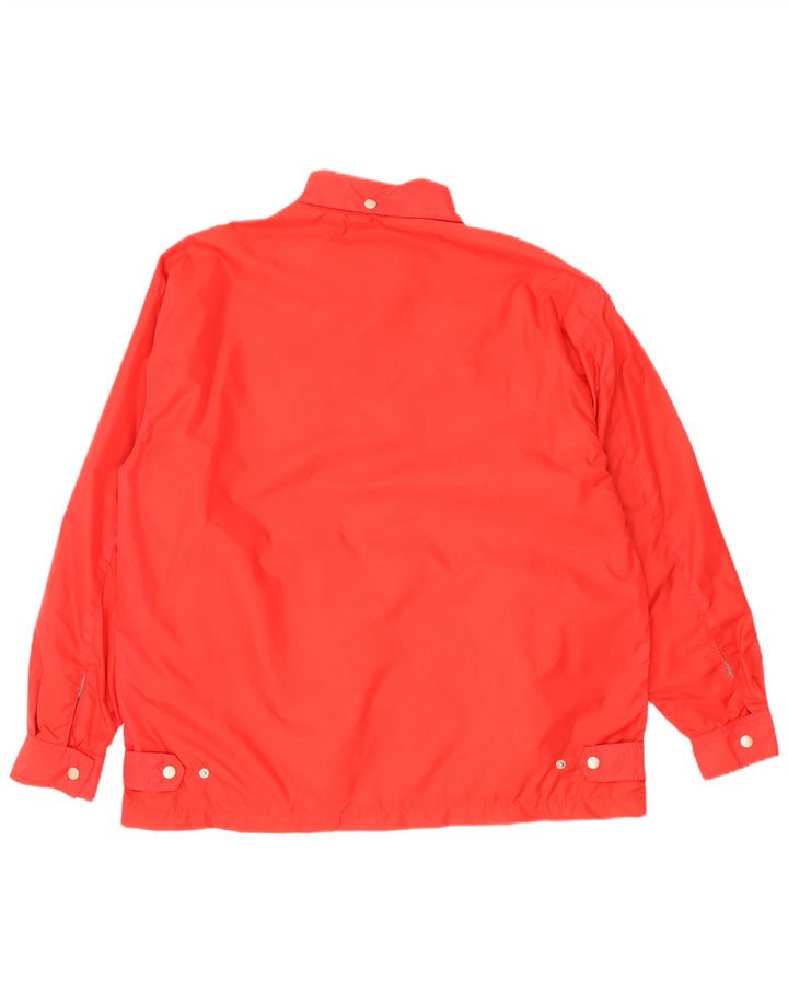 Jachetă Windbreaker Wrangler pentru bărbați cu glugă UK 38 Poliamidă roșie medie
