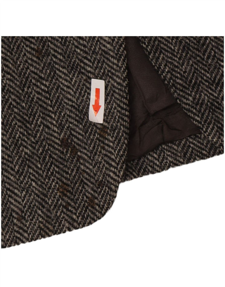 Jachetă Blazer pentru bărbați Lanificio Campore, cu 2 nasturi, UK 40, mare, gri, Herringbone