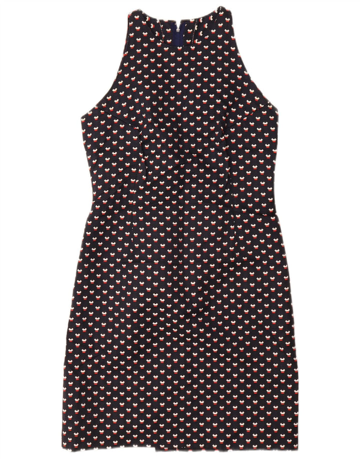 Set de 2 bucăți pentru femei VINTAGE, cu 3 nasturi, UK 12 Medium bleumarin pete