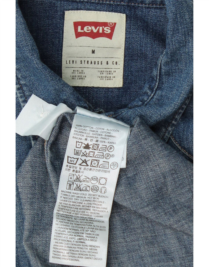 Cămașă de blugi pentru bărbați Levi's, albastru mediu