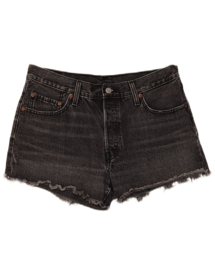 Pantaloni scurți Levi's 501 Denim W29, bumbac gri mediu