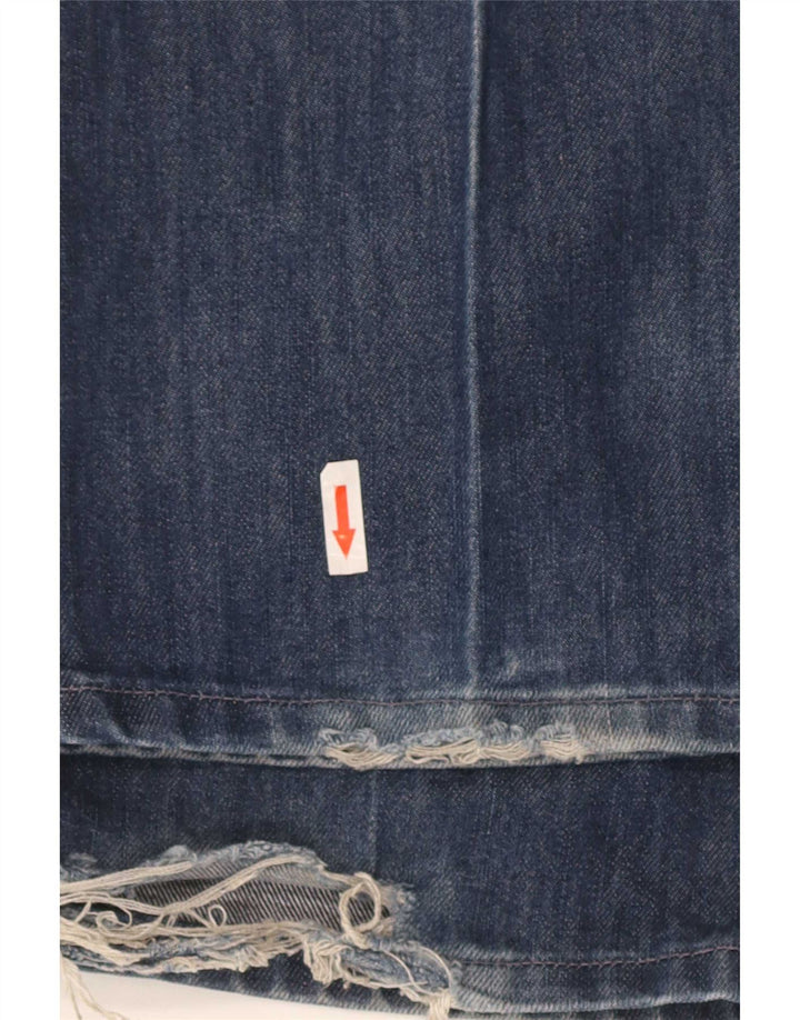 Blugi drepți distressed pentru bărbați Levi's W33 L34 Bumbac albastru