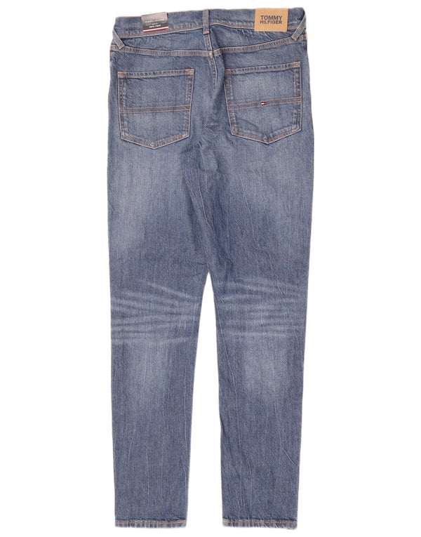 Tommy Hilfiger Boys Slim Jeans 15-16 Years W28 L30 Blue Cotton