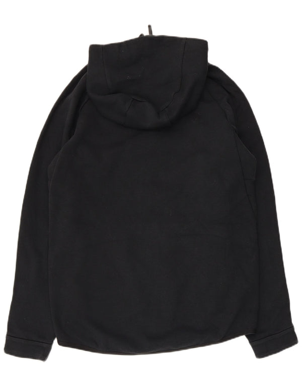 Pulover Nike pentru femei, supradimensionat, cu fermoar, UK 10, bumbac negru