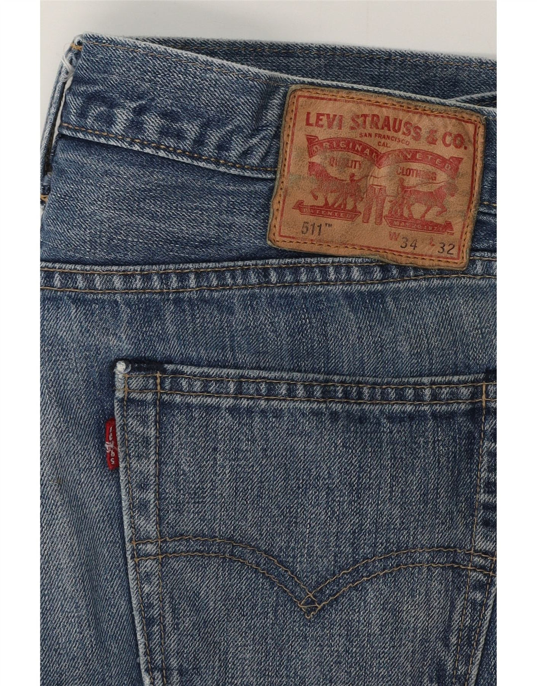 Blugi slim 511 pentru bărbați LEVI'S L34 L32 Bumbac albastru