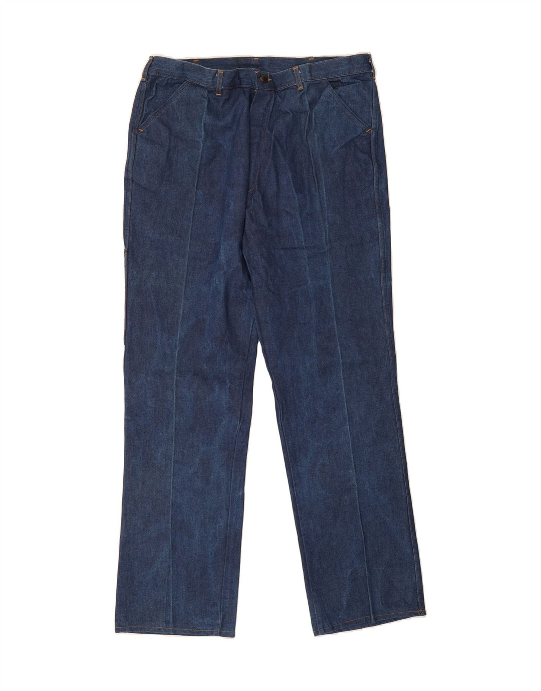 VINTAGE Mens Straight Jeans W40 L33 Blue Vintage Vintage and Second-Hand Vintage from Messina Hembry 