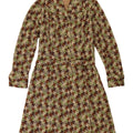 Rochie A-Line Vintage pentru femei UK 12 Medium Multicolor Houndstooth