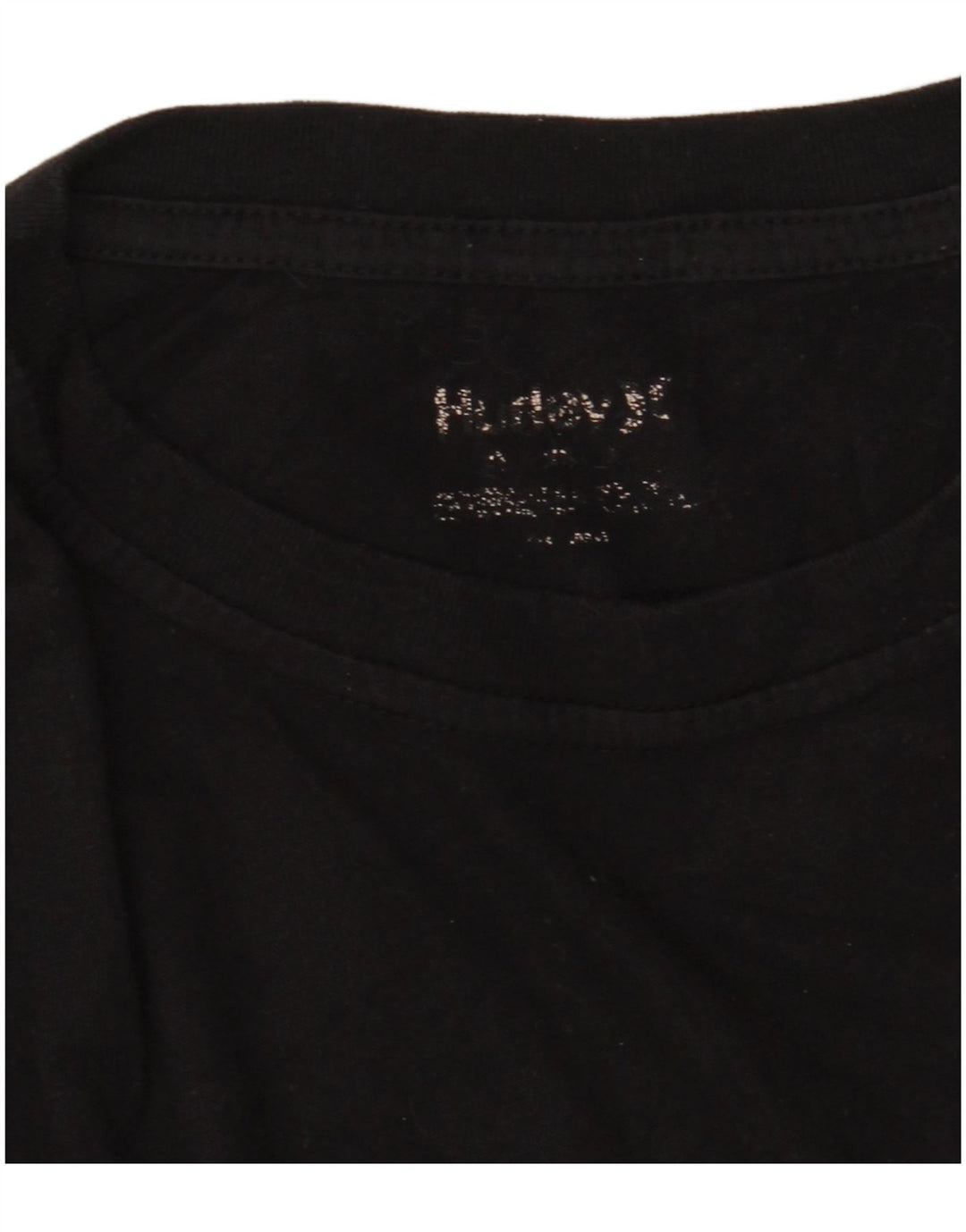 Tricou grafic pentru bărbați Hurley Top Mic Negru