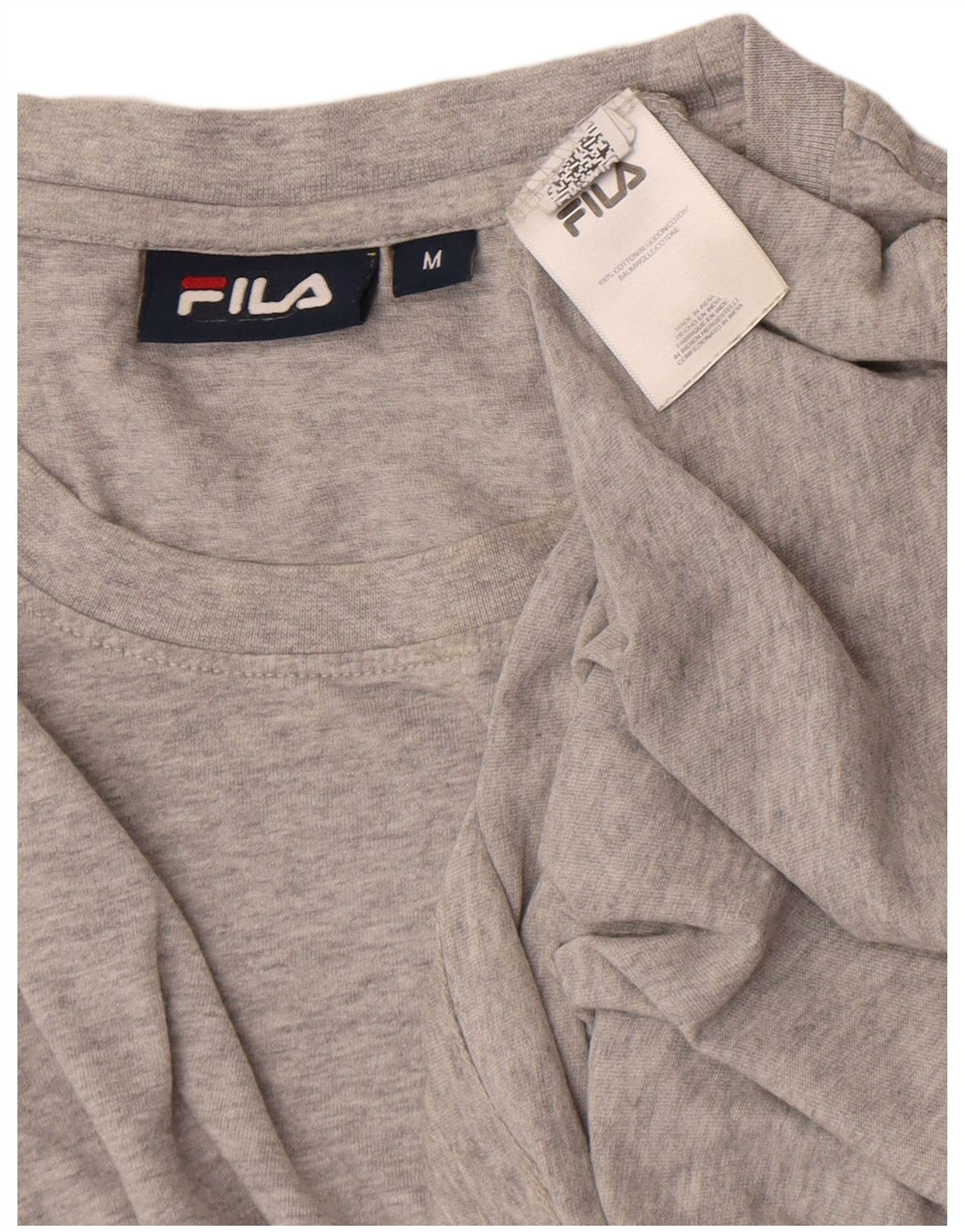 Tricou grafic pentru bărbați Fila Top Medium Gri