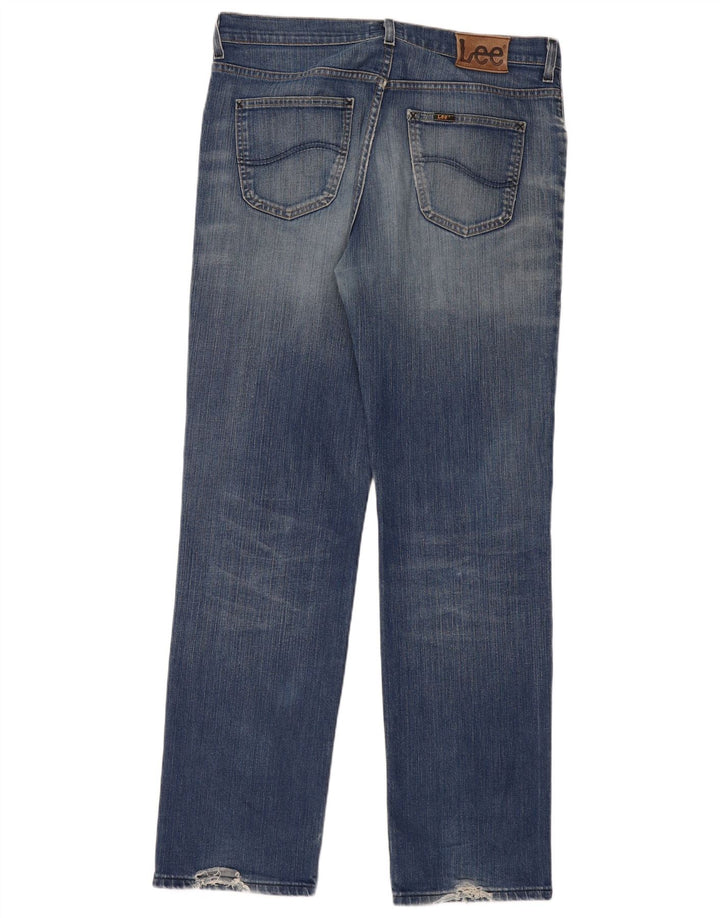 Blugi Lee Brooklyn Straight pentru bărbați W36 L34 Bumbac albastru