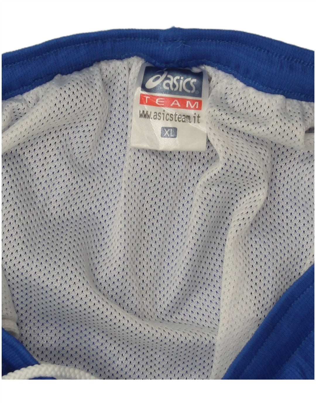 Pantaloni scurti sport ASICS pentru femei UK 18 XL poliester albastru