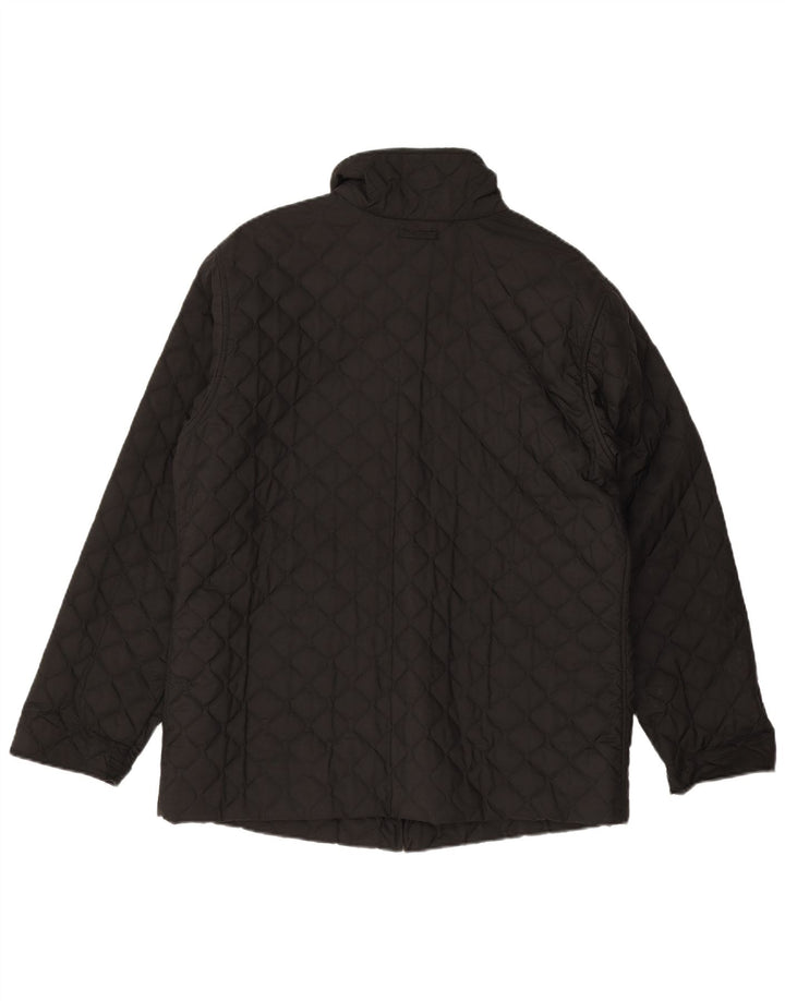 Jachetă matlasată pentru femei Ellesse UK 14 Large Black