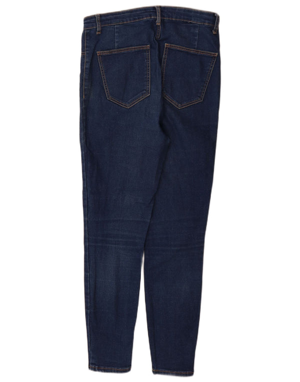 Blugi skinny pentru femei Zara EU 42 Large W32 L29 Bleumarin