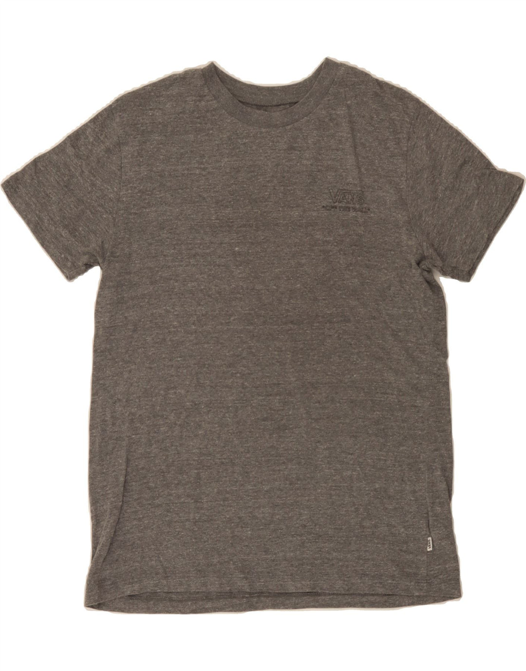 VANS Mens Graphic T-Shirt Top Small Grey Polyester Vintage Vans and Second-Hand Vans from Messina Hembry 