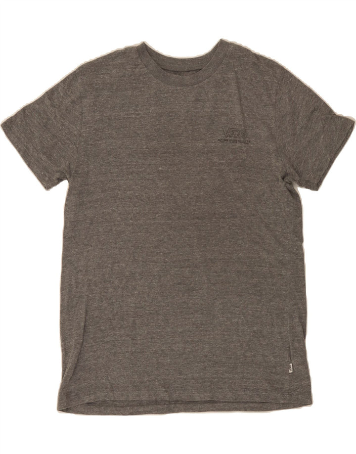 VANS Mens Graphic T-Shirt Top Small Grey Polyester Vintage Vans and Second-Hand Vans from Messina Hembry 